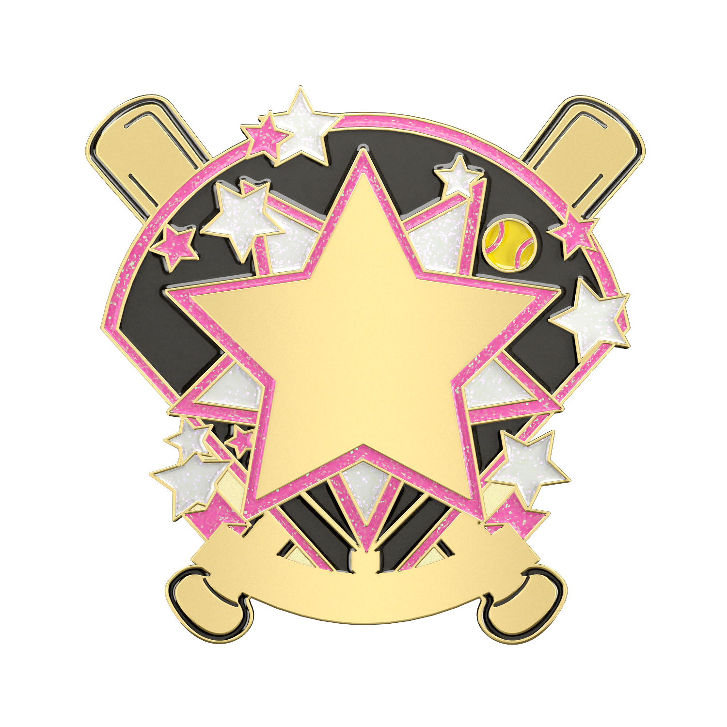 Star Baseball Sunamel Trading Pins