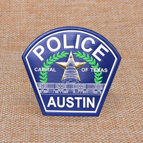 2. Custom Police Star TPU Patch