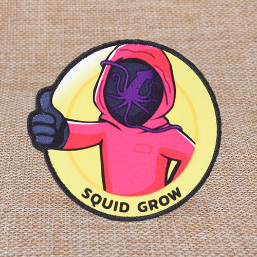 1.Squid Grow Printed Patches