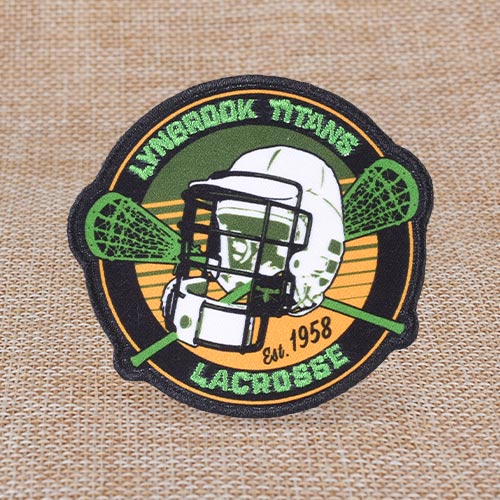 2.Lacrosse Printed Patches