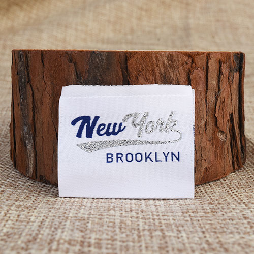 4. New York Brooklyn Woven Label